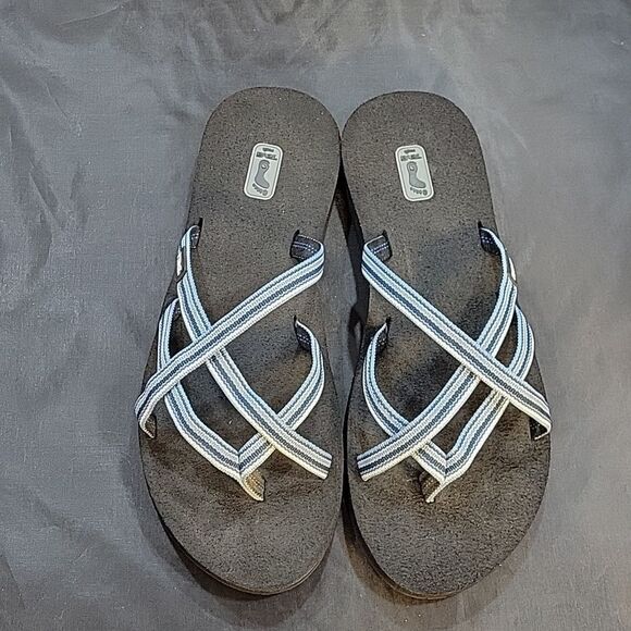 TEVA OLOWAHU WOMEN'S FLIP FLOP SANDALS - Picture 4 of 14